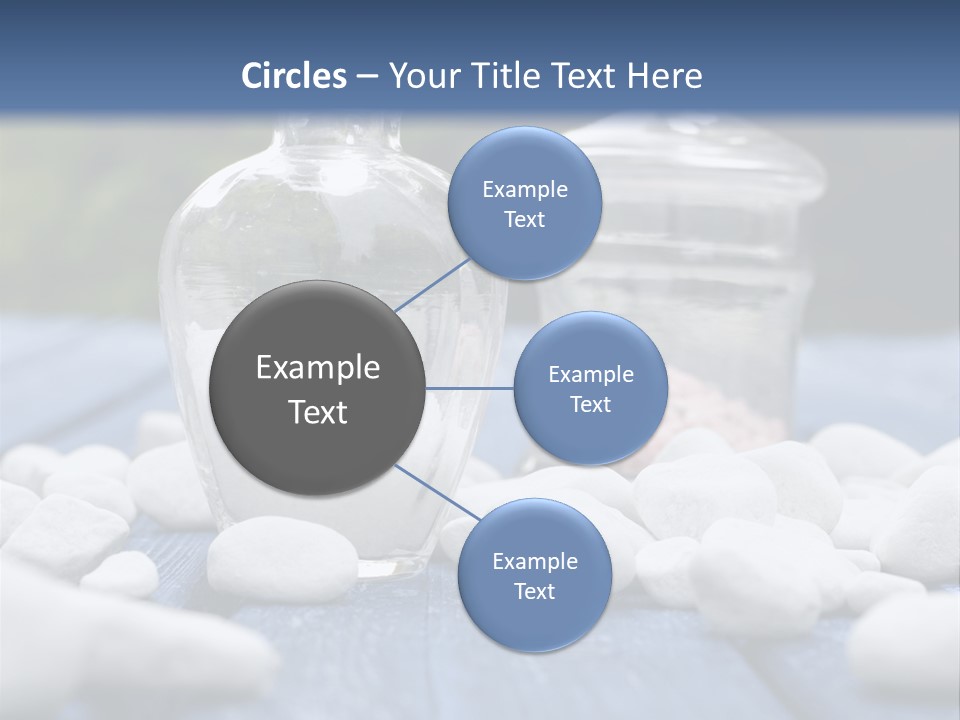 Closeup Mineral Salt Natural Cosmetics PowerPoint Template
