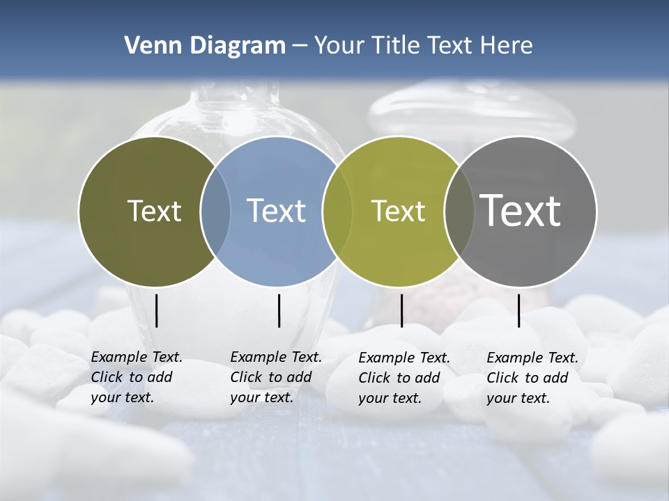 Closeup Mineral Salt Natural Cosmetics PowerPoint Template