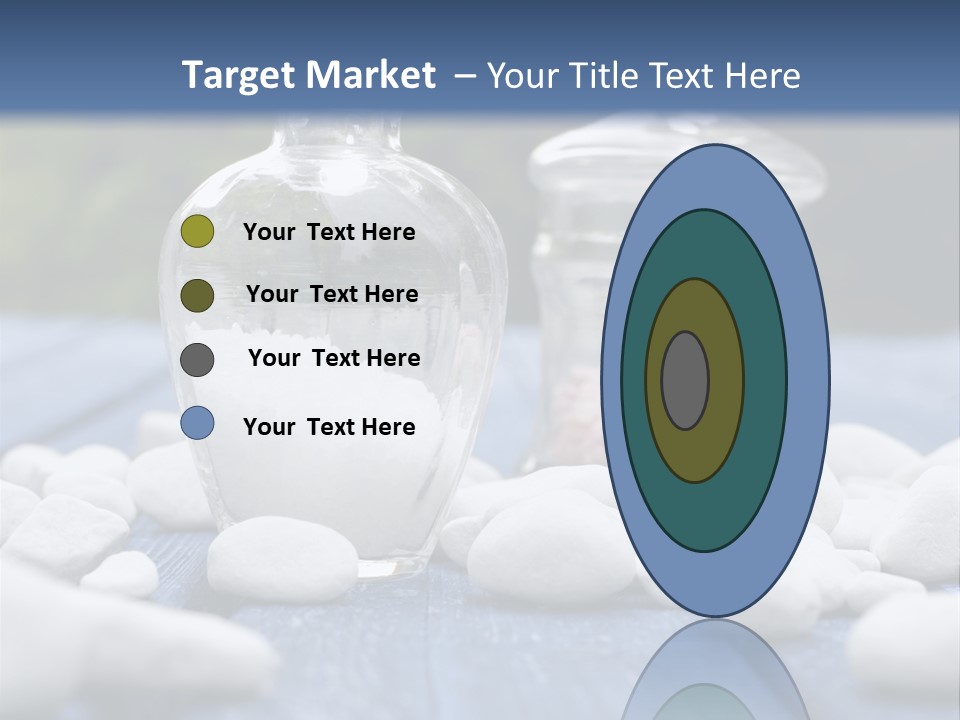 Closeup Mineral Salt Natural Cosmetics PowerPoint Template