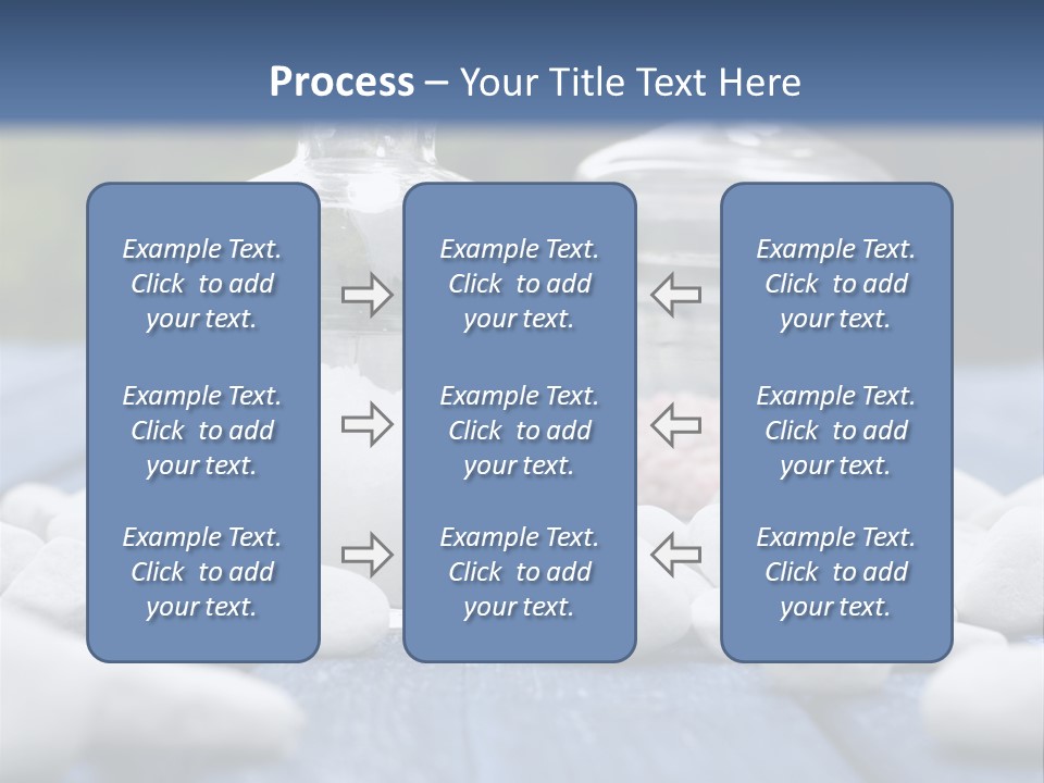 Closeup Mineral Salt Natural Cosmetics PowerPoint Template