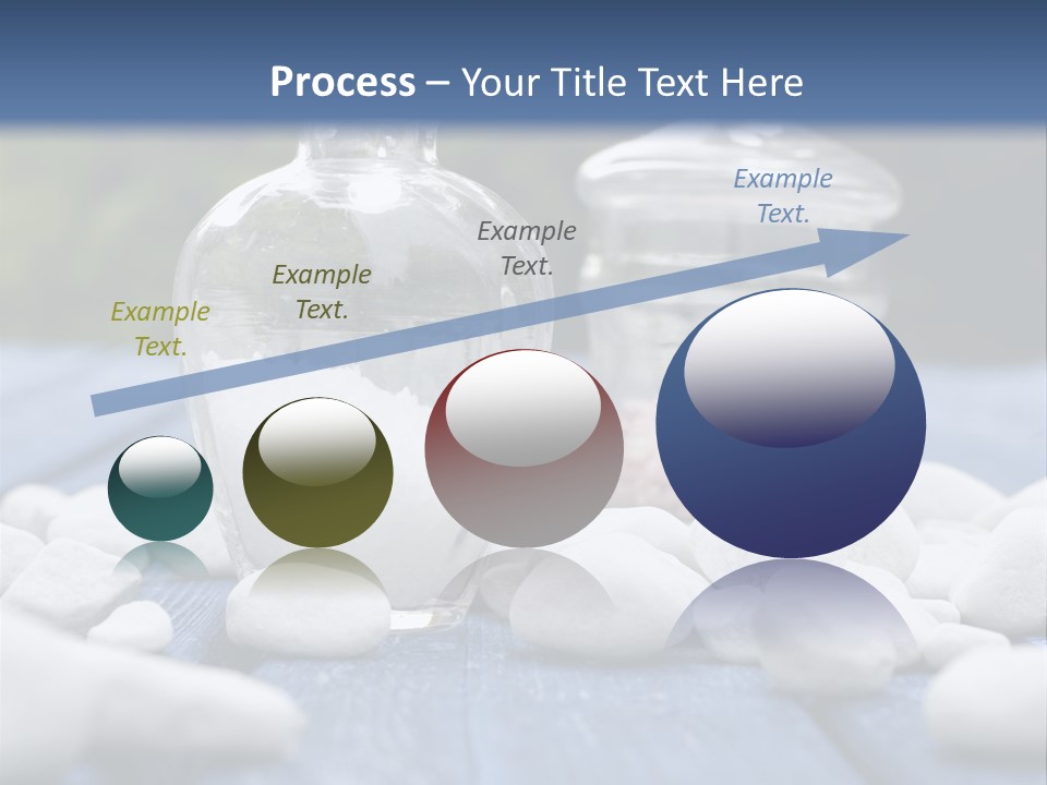 Closeup Mineral Salt Natural Cosmetics PowerPoint Template