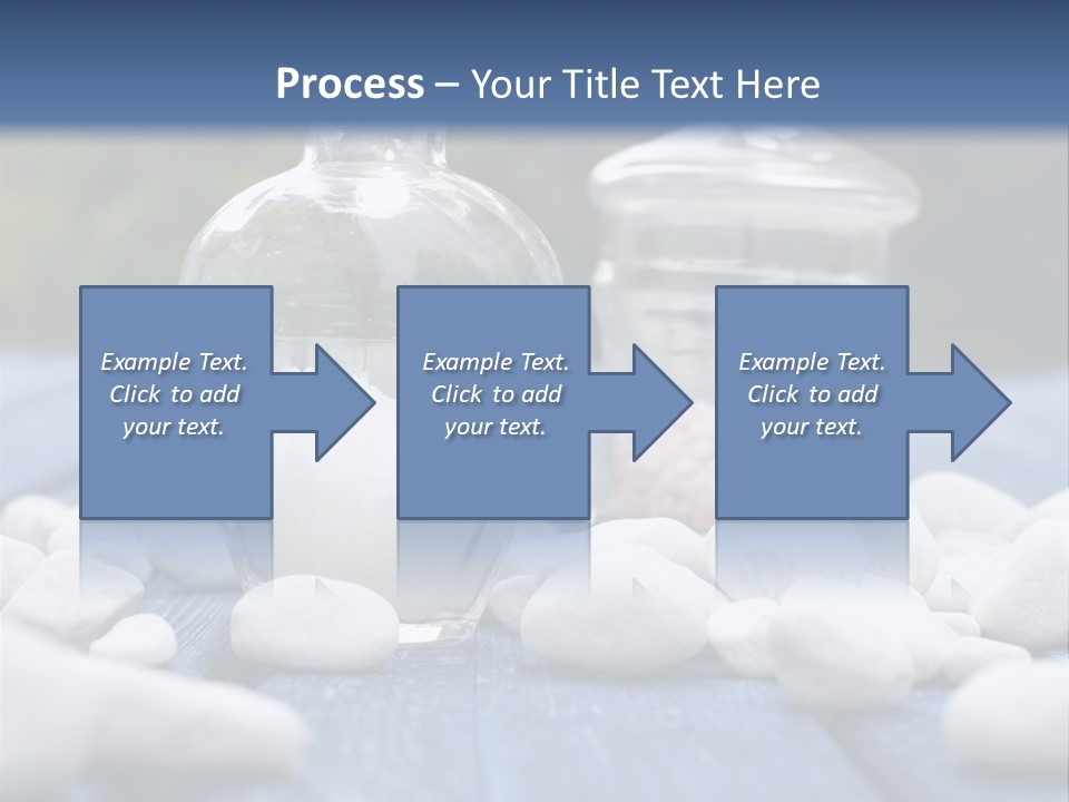 Closeup Mineral Salt Natural Cosmetics PowerPoint Template
