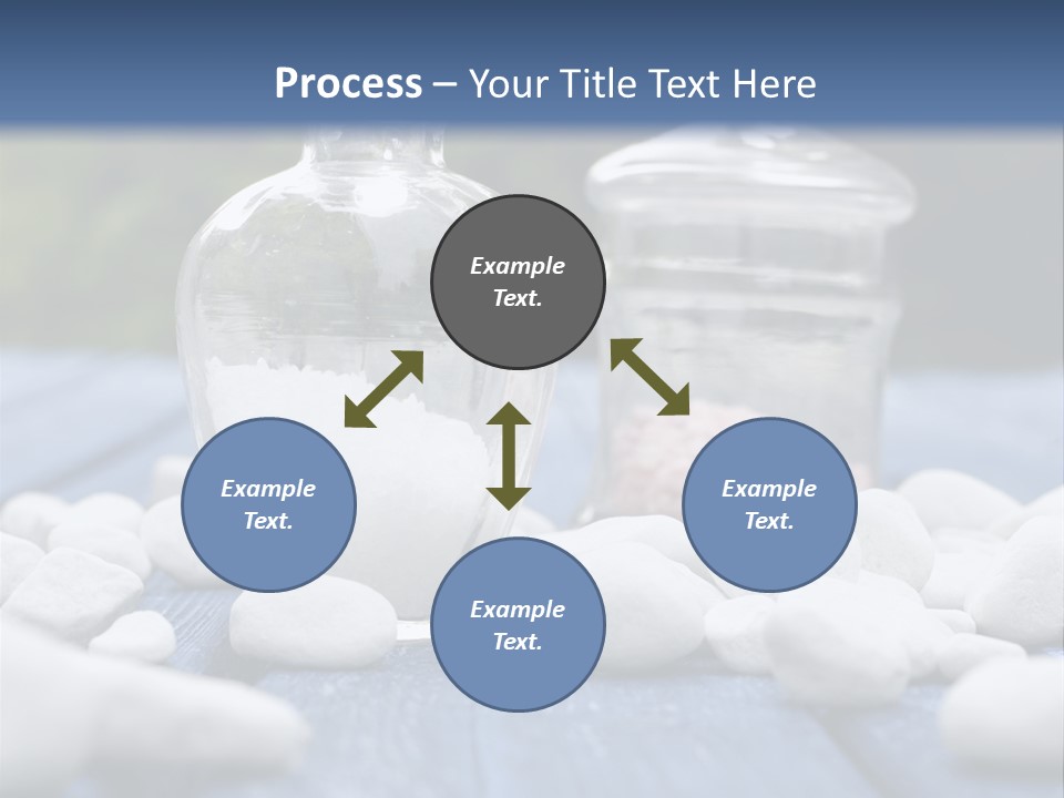 Closeup Mineral Salt Natural Cosmetics PowerPoint Template