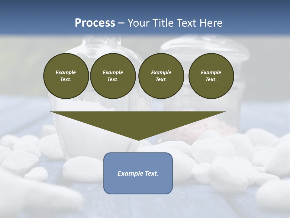 Closeup Mineral Salt Natural Cosmetics PowerPoint Template