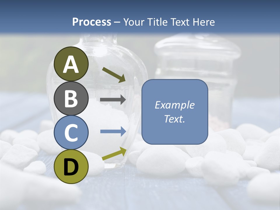 Closeup Mineral Salt Natural Cosmetics PowerPoint Template