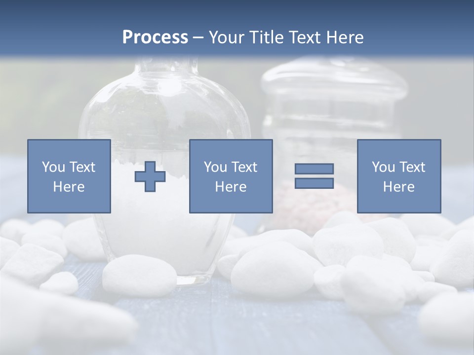 Closeup Mineral Salt Natural Cosmetics PowerPoint Template
