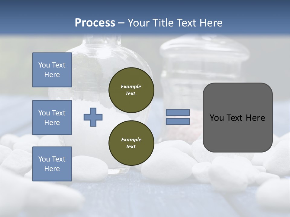 Closeup Mineral Salt Natural Cosmetics PowerPoint Template