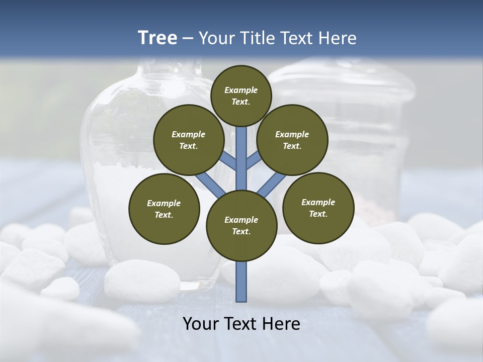 Closeup Mineral Salt Natural Cosmetics PowerPoint Template