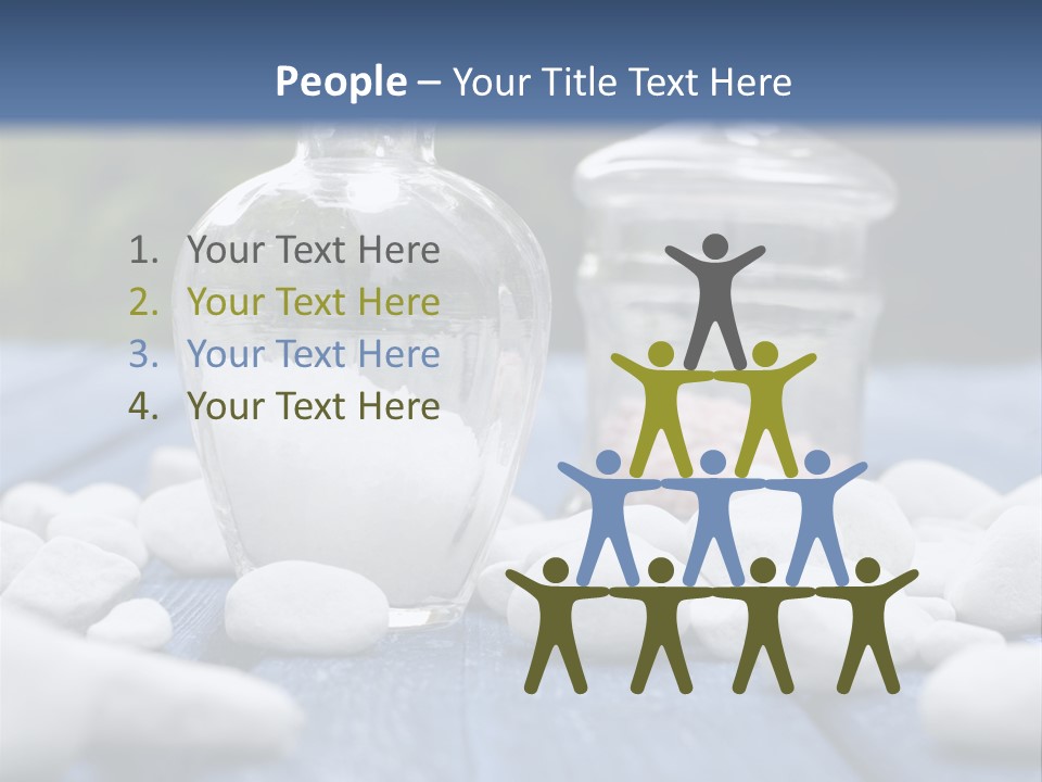 Closeup Mineral Salt Natural Cosmetics PowerPoint Template