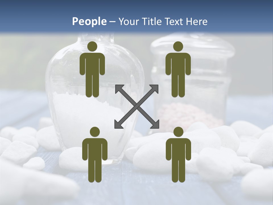 Closeup Mineral Salt Natural Cosmetics PowerPoint Template