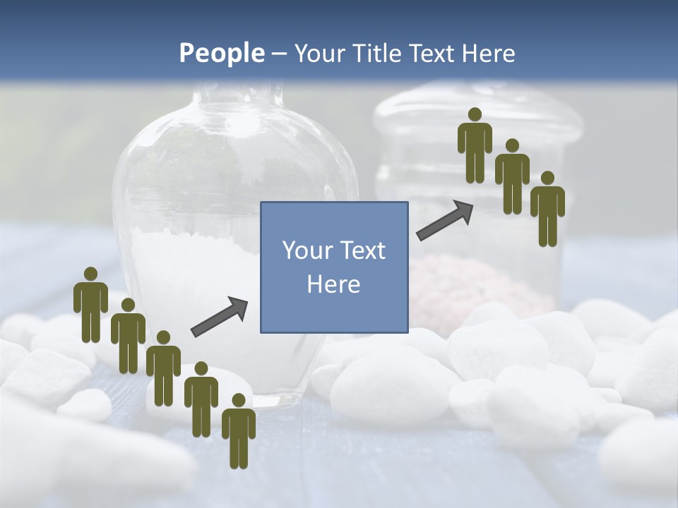 Closeup Mineral Salt Natural Cosmetics PowerPoint Template