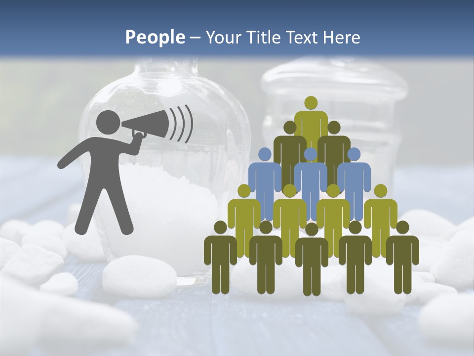 Closeup Mineral Salt Natural Cosmetics PowerPoint Template