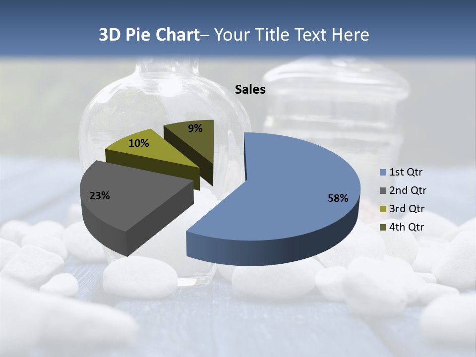 Closeup Mineral Salt Natural Cosmetics PowerPoint Template