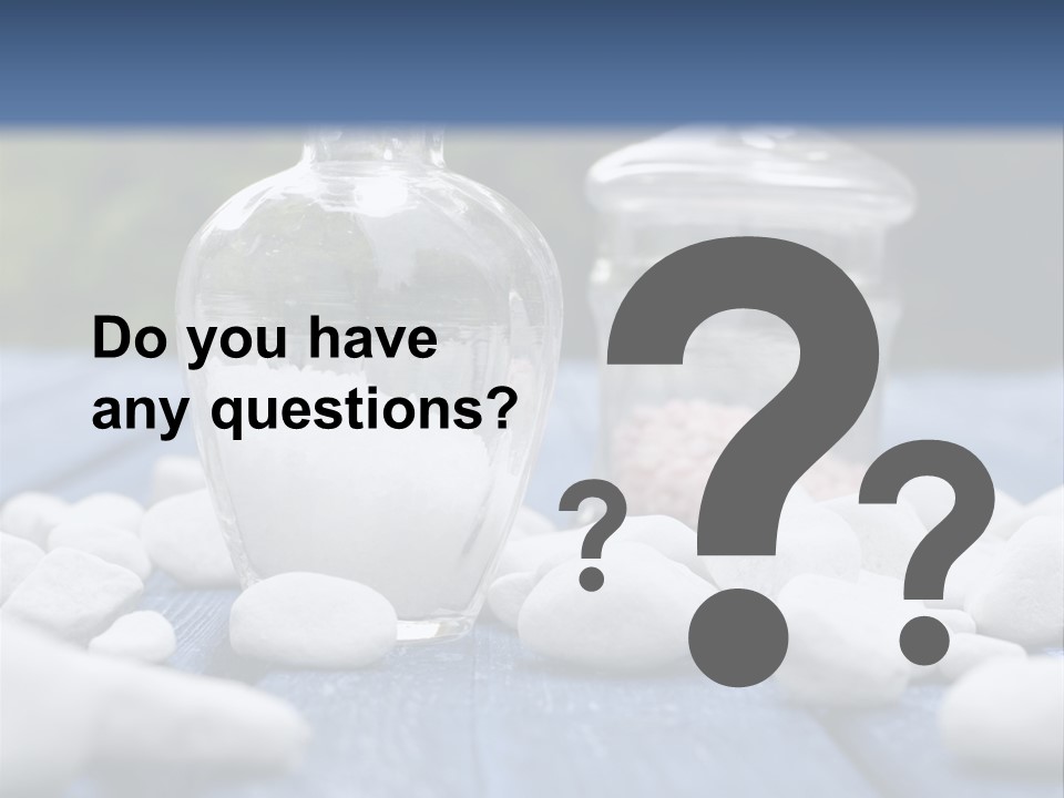 Closeup Mineral Salt Natural Cosmetics PowerPoint Template