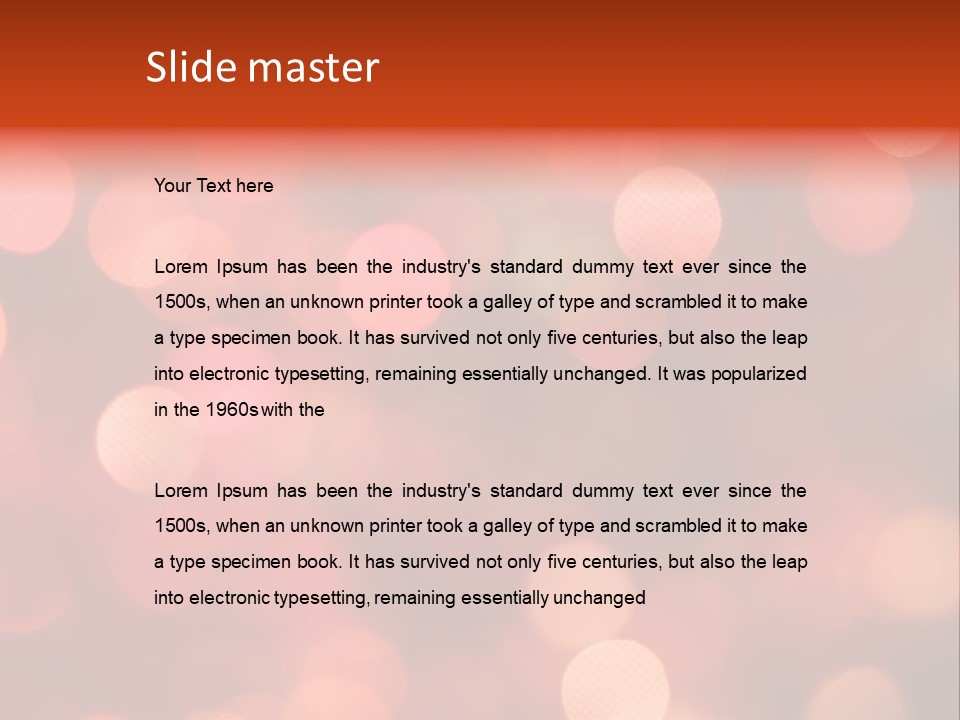 Pattern Bright New PowerPoint Template