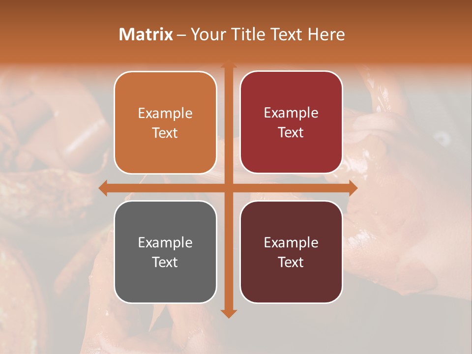 Artisan Cup Dexterity PowerPoint Template