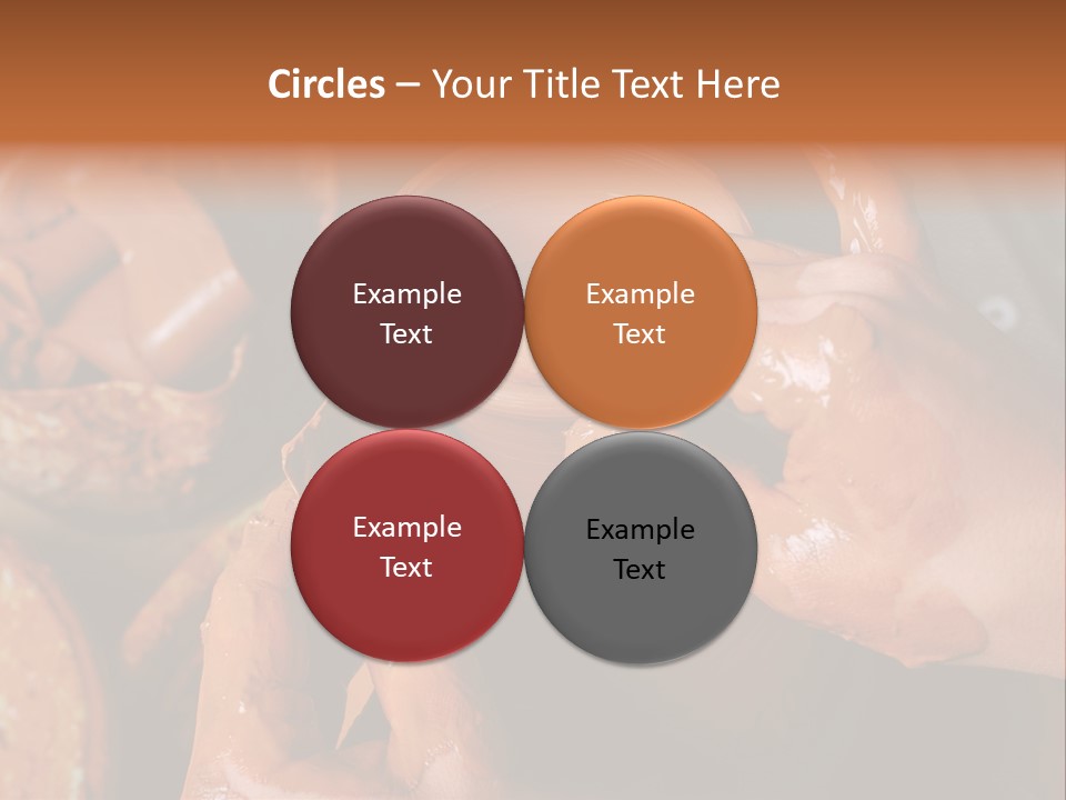 Artisan Cup Dexterity PowerPoint Template