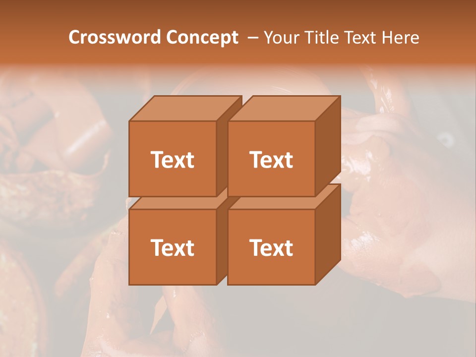 Artisan Cup Dexterity PowerPoint Template
