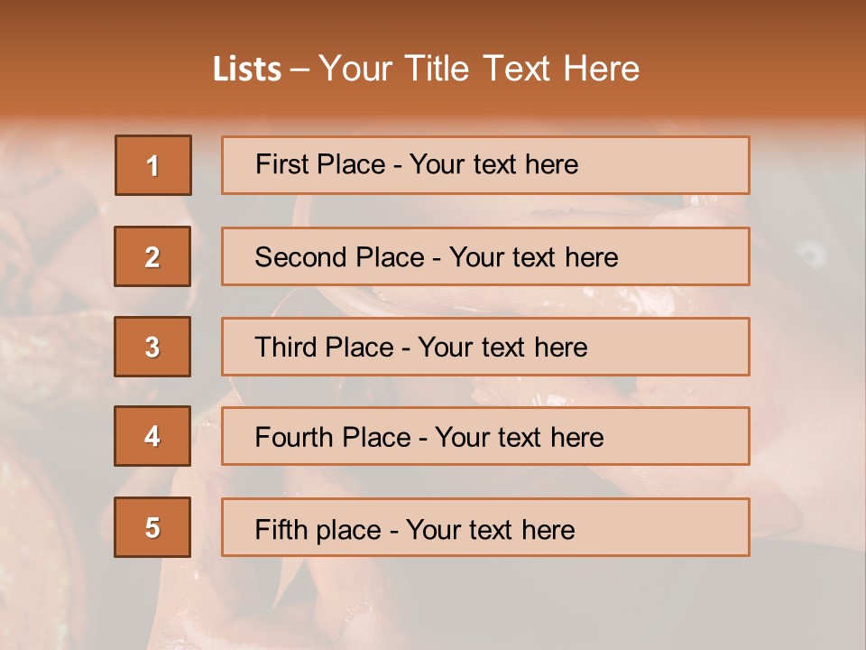 Artisan Cup Dexterity PowerPoint Template