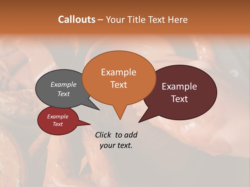 Artisan Cup Dexterity PowerPoint Template