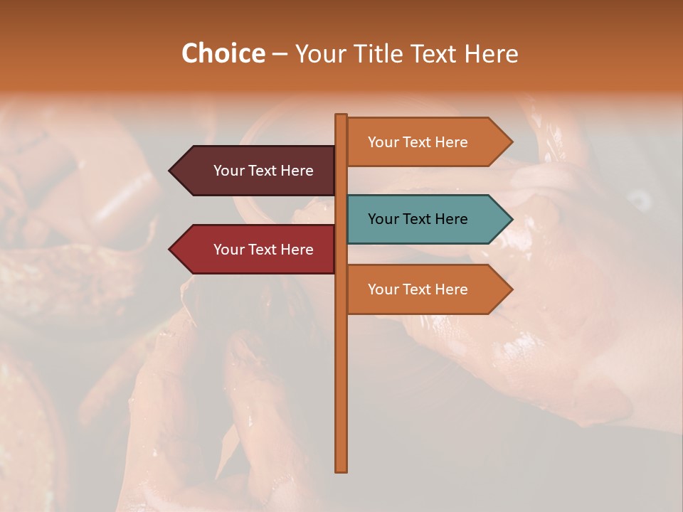 Artisan Cup Dexterity PowerPoint Template