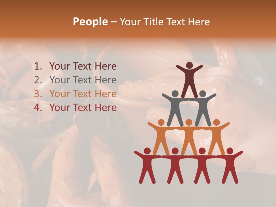 Artisan Cup Dexterity PowerPoint Template