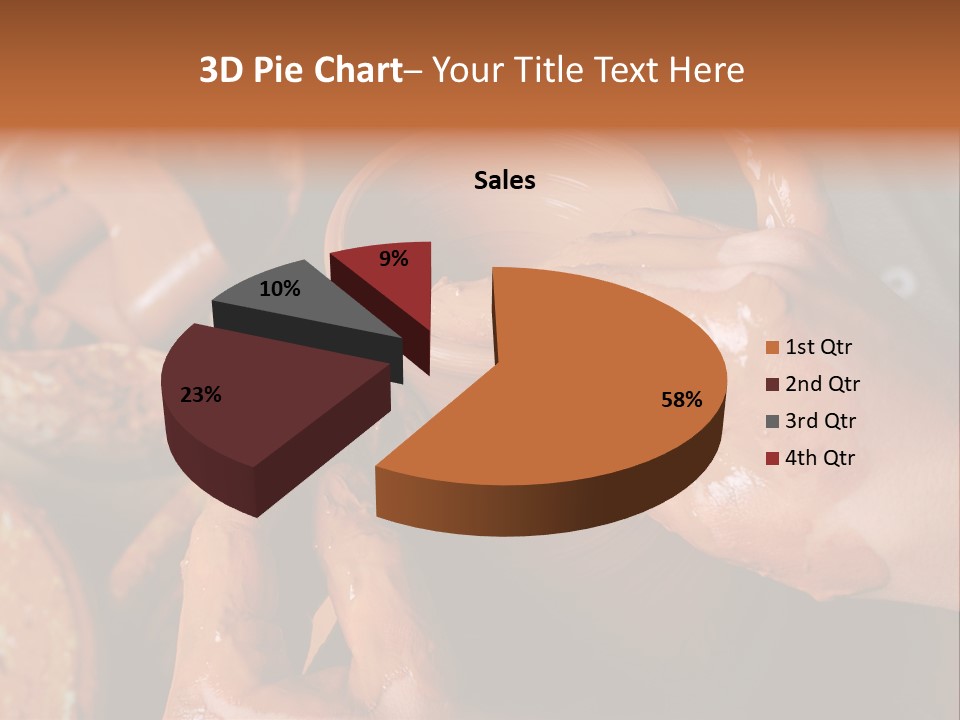 Artisan Cup Dexterity PowerPoint Template