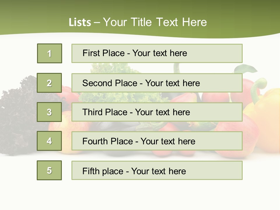 Tomato Juicy Ingredient PowerPoint Template