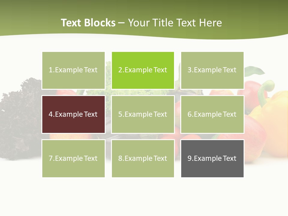 Tomato Juicy Ingredient PowerPoint Template