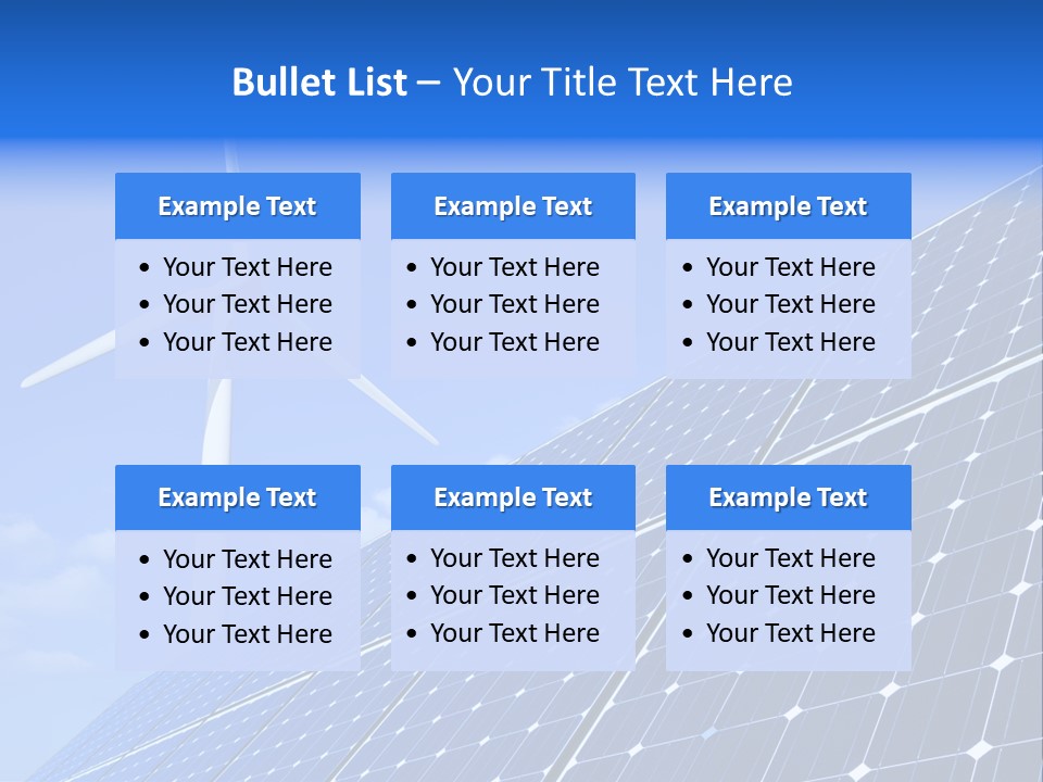 Tile Energy Eco PowerPoint Template