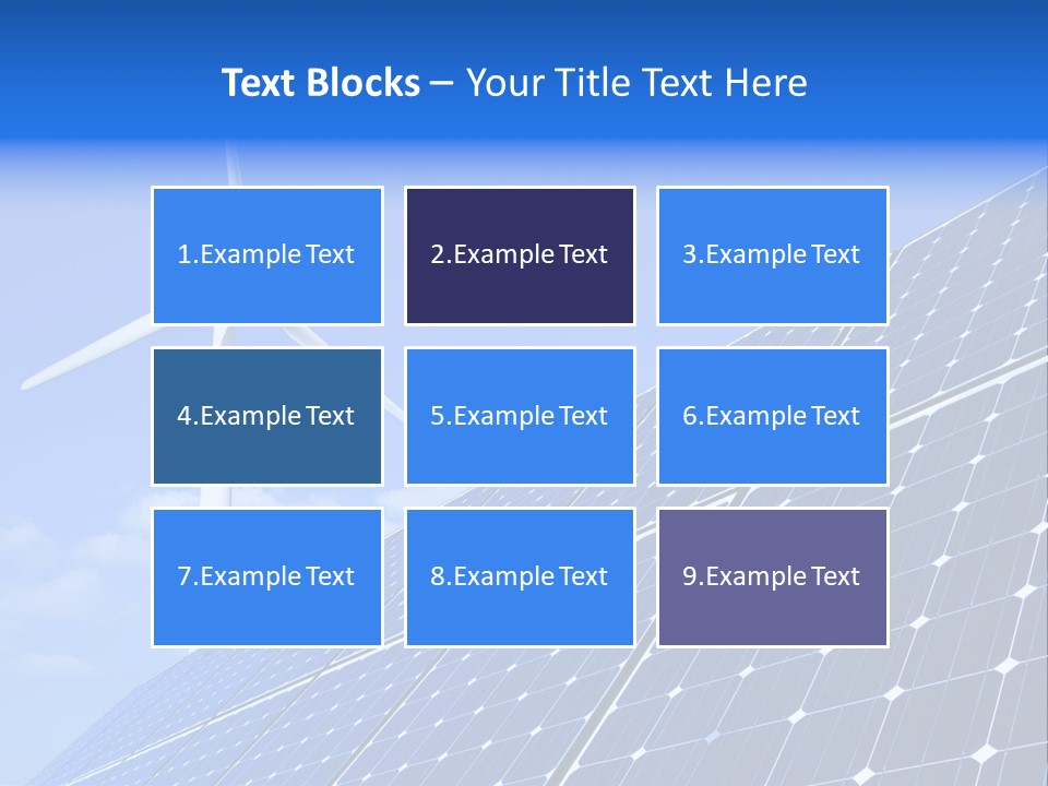 Tile Energy Eco PowerPoint Template