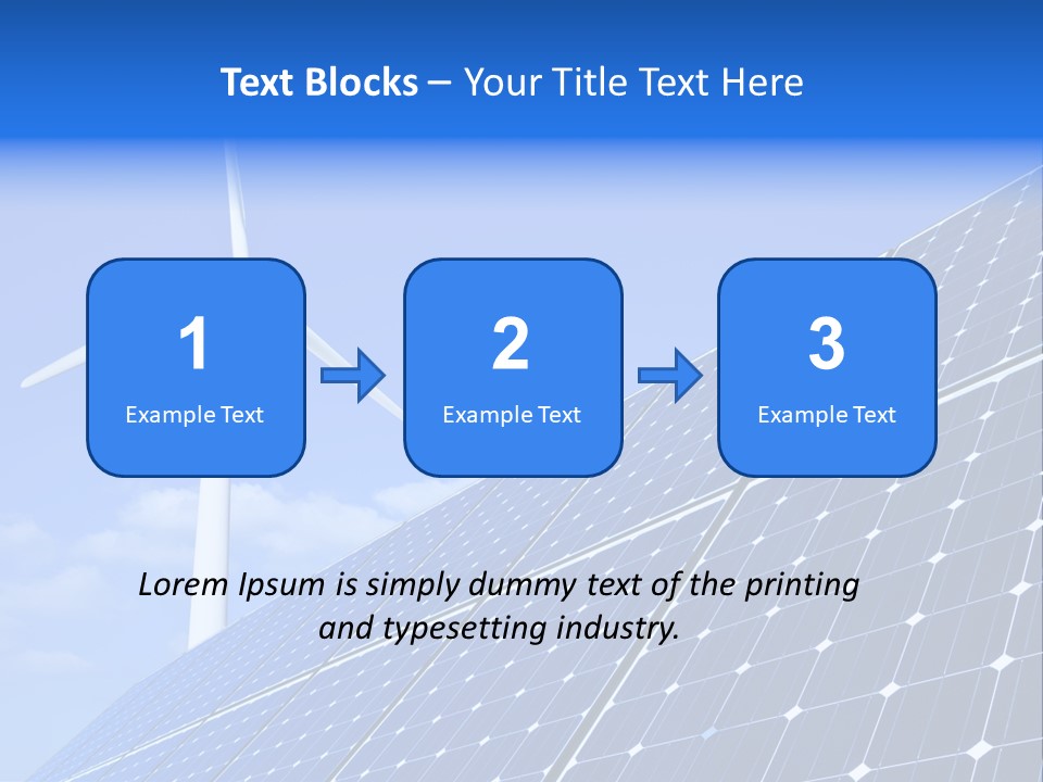 Tile Energy Eco PowerPoint Template