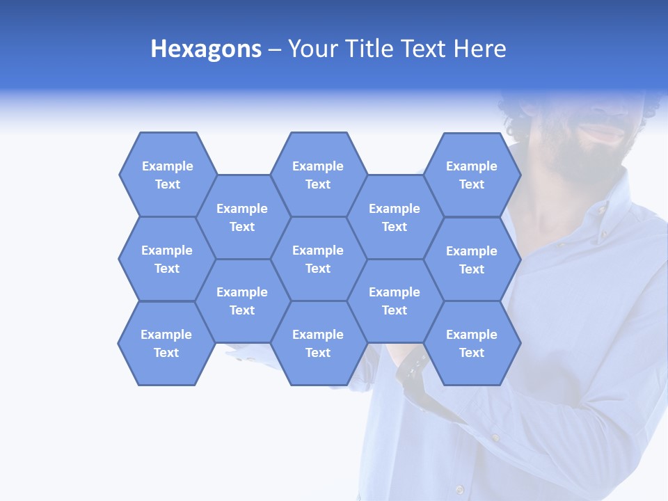 Facial Expression Commercial Posing PowerPoint Template
