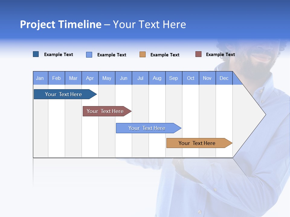 Facial Expression Commercial Posing PowerPoint Template