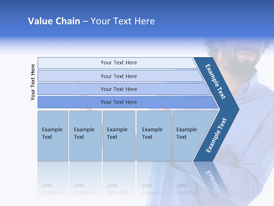 Facial Expression Commercial Posing PowerPoint Template