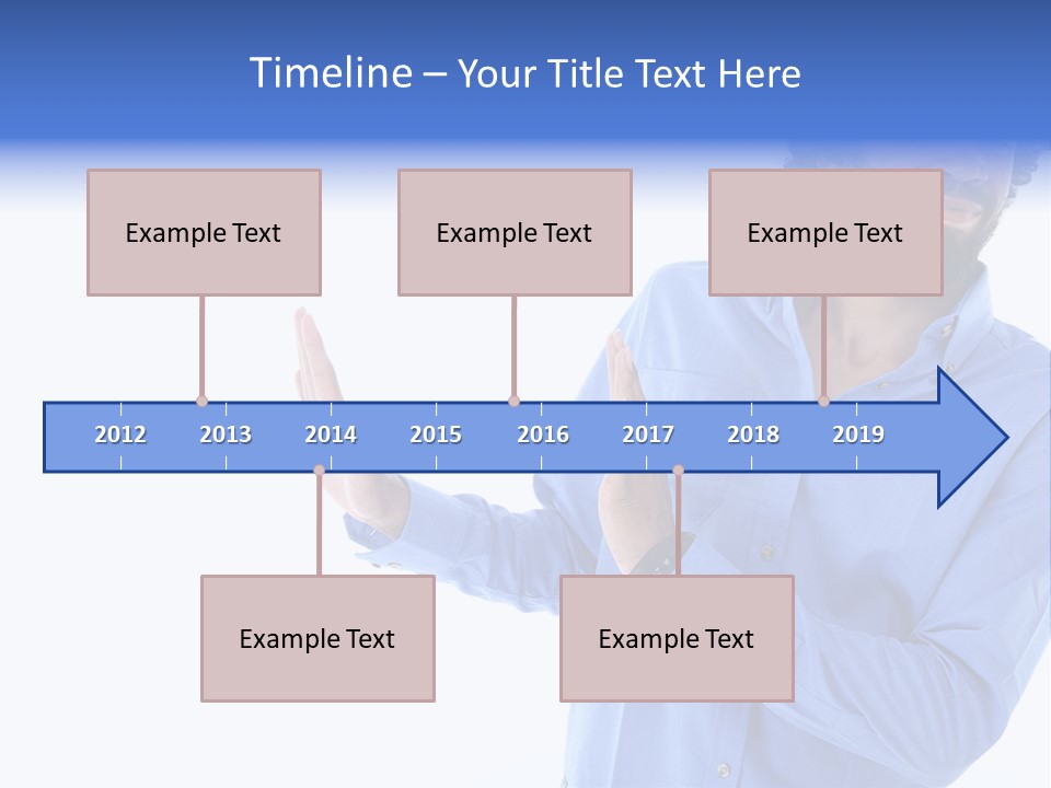 Facial Expression Commercial Posing PowerPoint Template