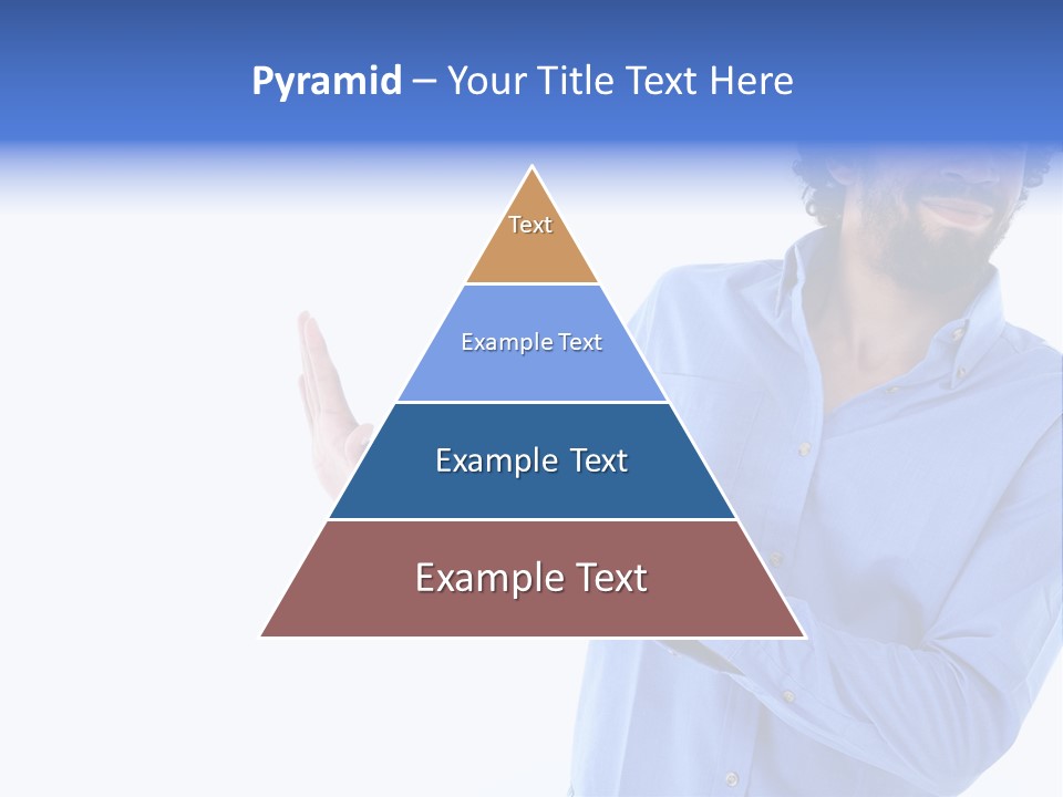 Facial Expression Commercial Posing PowerPoint Template