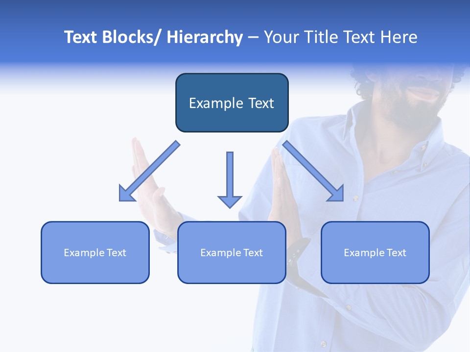 Facial Expression Commercial Posing PowerPoint Template