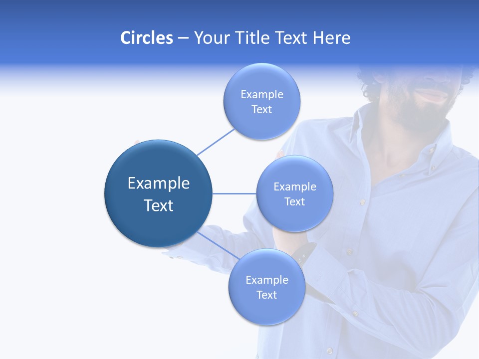 Facial Expression Commercial Posing PowerPoint Template