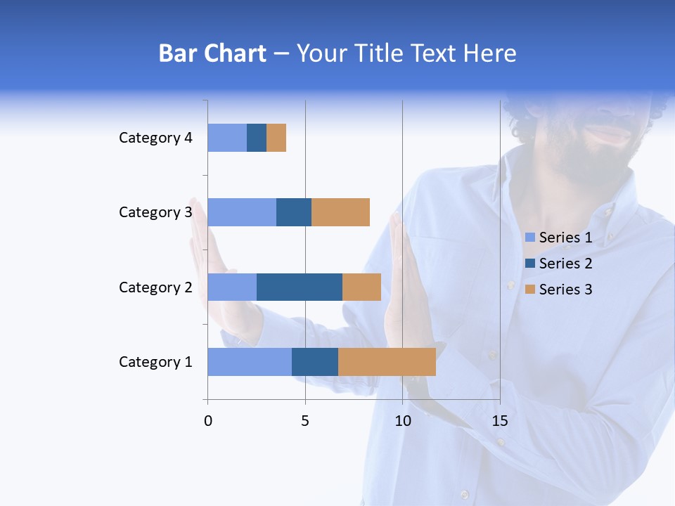 Facial Expression Commercial Posing PowerPoint Template
