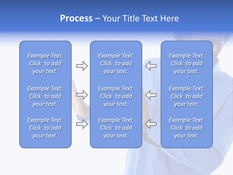 Facial Expression Commercial Posing PowerPoint Template