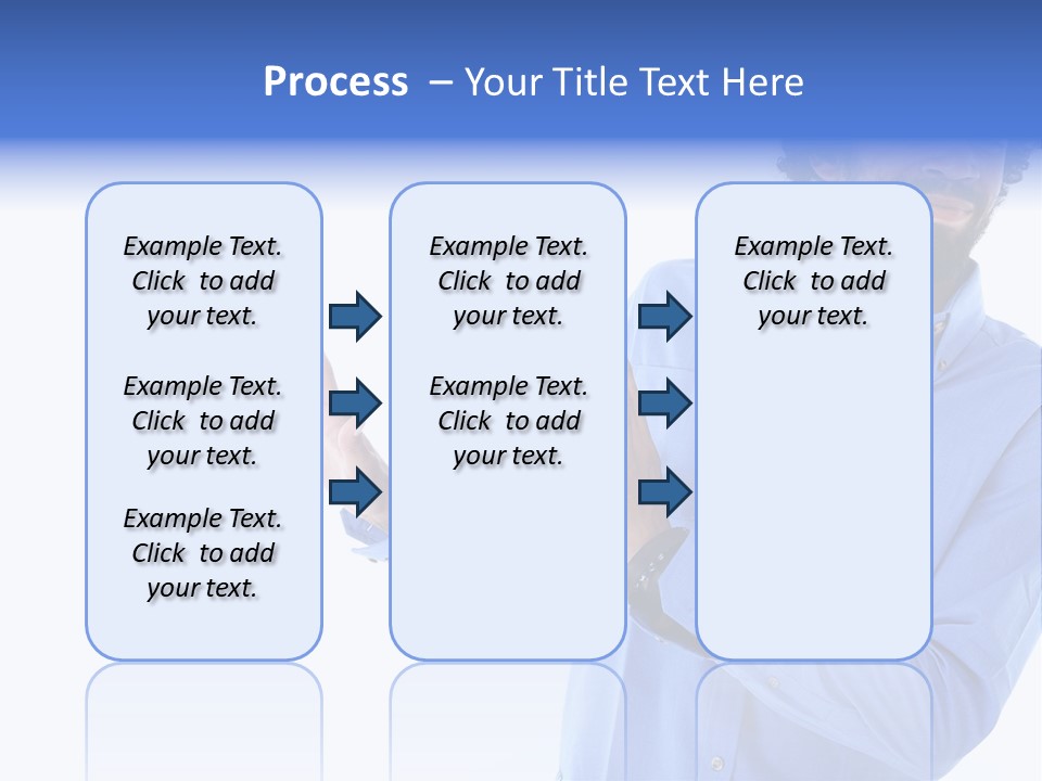 Facial Expression Commercial Posing PowerPoint Template