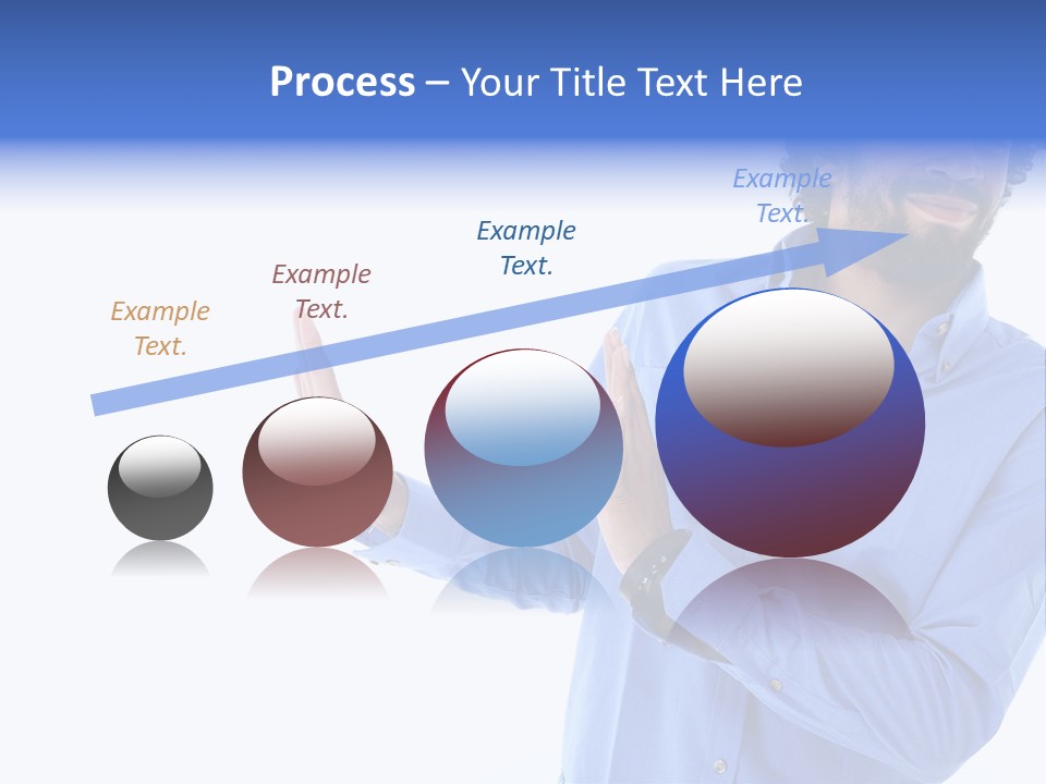 Facial Expression Commercial Posing PowerPoint Template