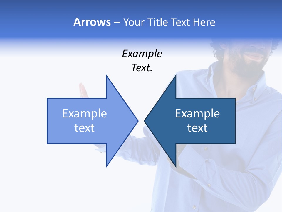 Facial Expression Commercial Posing PowerPoint Template