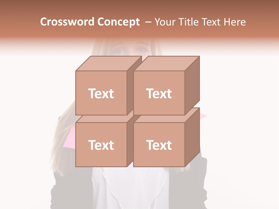 One Person Work Employment Issues PowerPoint Template