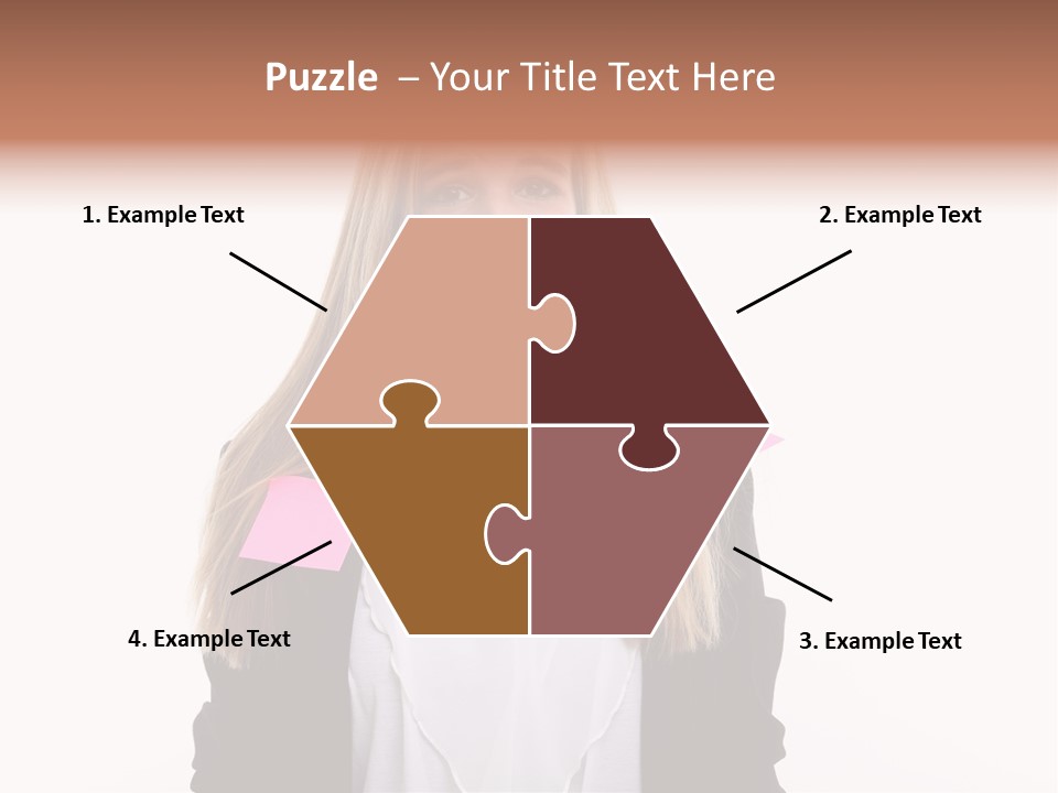 One Person Work Employment Issues PowerPoint Template