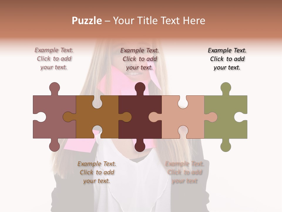 One Person Work Employment Issues PowerPoint Template