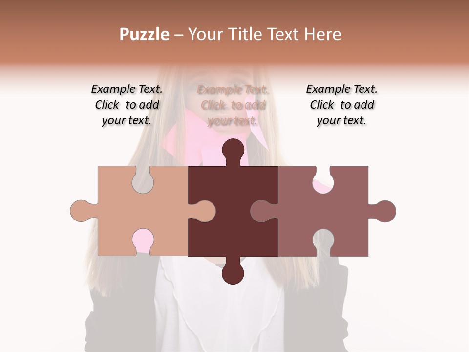 One Person Work Employment Issues PowerPoint Template