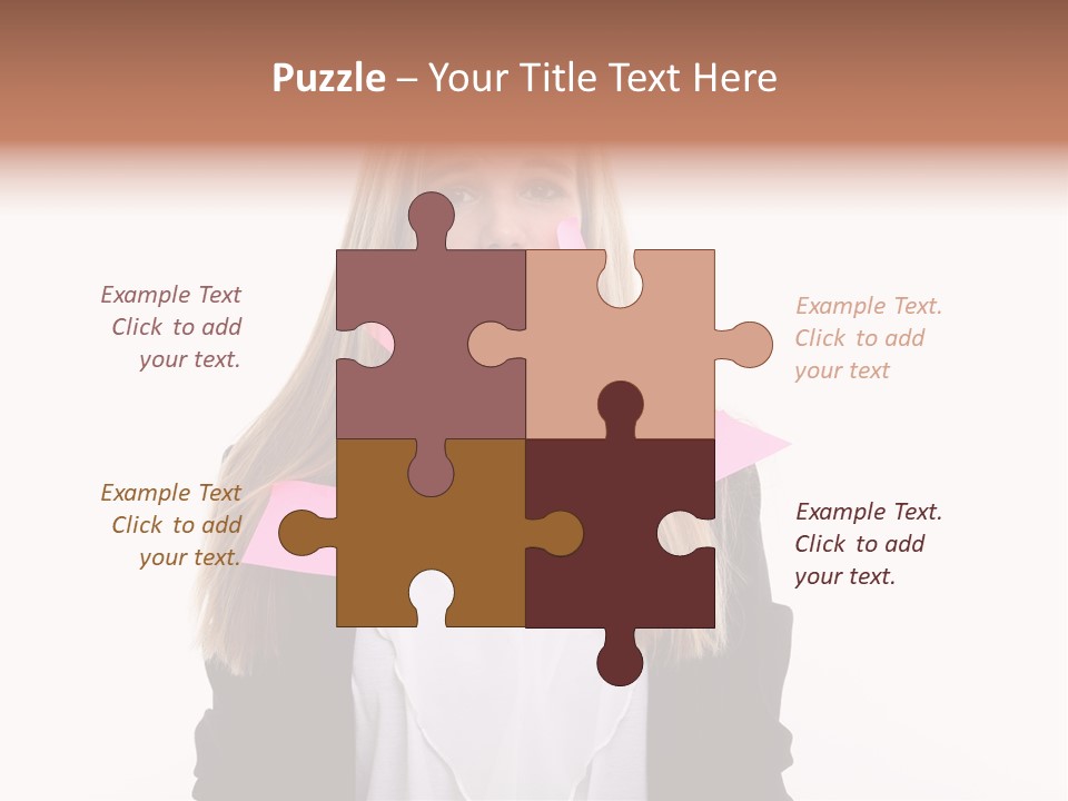 One Person Work Employment Issues PowerPoint Template