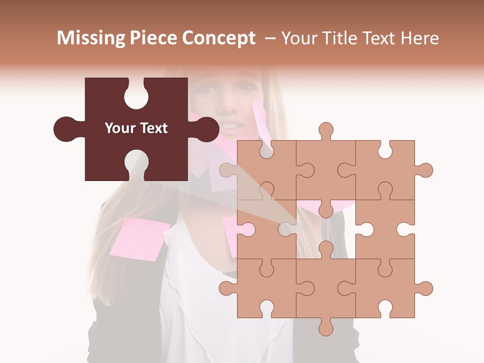 One Person Work Employment Issues PowerPoint Template